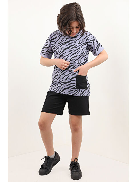 Toontoykids Erkek Çocuk Desenli Şortlu Takım - S000359760-20600