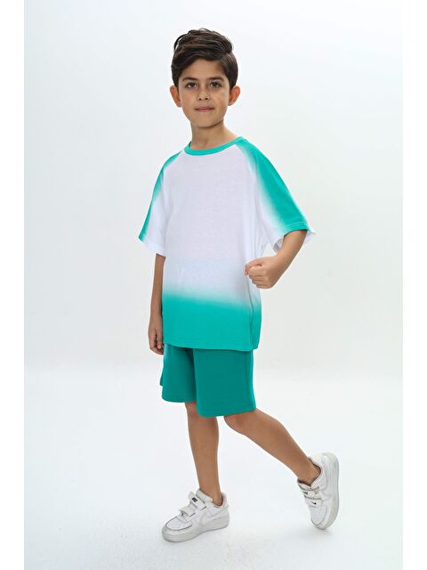 Toontoykids Erkek Çocuk Garni Detaylı Şortlu Takım - S000359766-19416