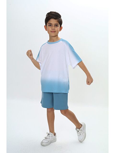 Toontoykids Erkek Çocuk Garni Detaylı Şortlu Takım - S000359766-37401