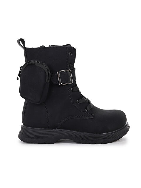 Kiko Kids Cloudia Zmrt Fermuarlı Cepli Günlük Kız Çocuk Bot Ayakkabı - S000311385-19351