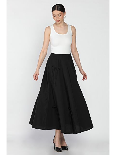 Gülseli Kadın Fiyonklu Kiloş Etek - S000379930-19351