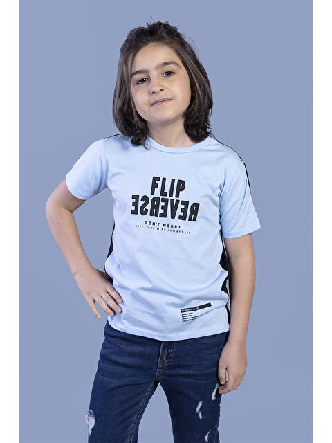 Toontoykids Erkek Çocuk İki Renkli Baskılı Tişört - S000417916-17234