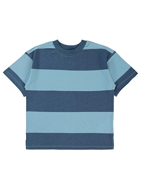 Civil Boys Erkek Çocuk Tişört 6-9 Yaş İndigo