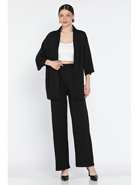 Gülseli Kadın Kimono Pantolon İkili Takım - S000379952-19351