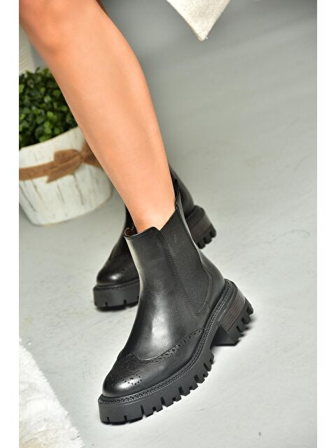 Fox Shoes R3121529 Siyah Kadın Bot - S000081294-19351