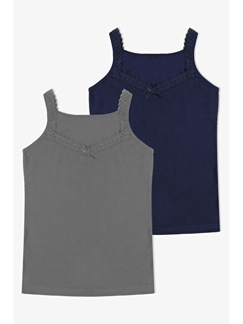 Koza İç Giyim Kadın Dantel Detaylı Atlet - S000296558-37346