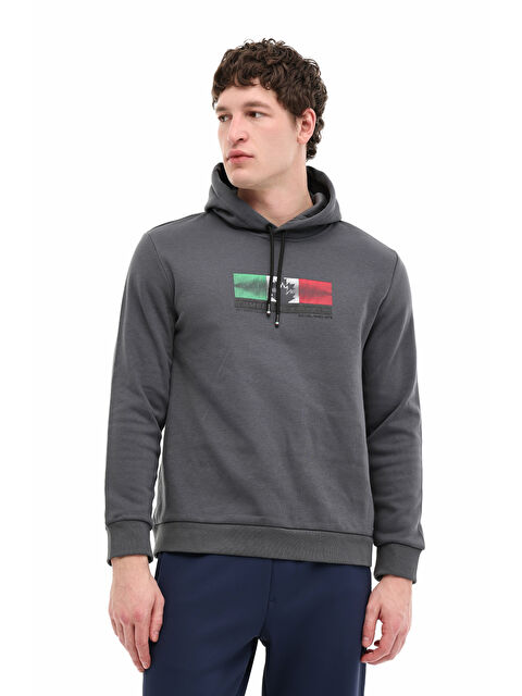 Lumberjack ML MAGRO 17ITL706 5PR Antrasit Erkek Sweatshirt - S000505614-20600