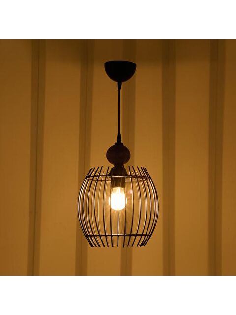 Safir Light Fiorenze Metal Sarkıt - Siyah - 80 cm - S000378614-19351