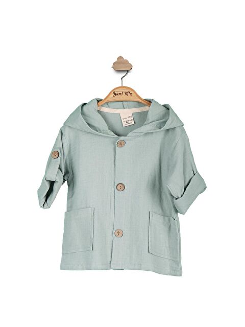 Yami Mia Kapüşonlu Müslin Hırka - S000145008-20055