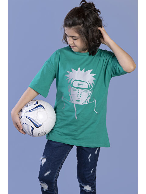 Toontoykids Unisex Çocuk Reflektör Baskılı Tişört - S000417894-19416