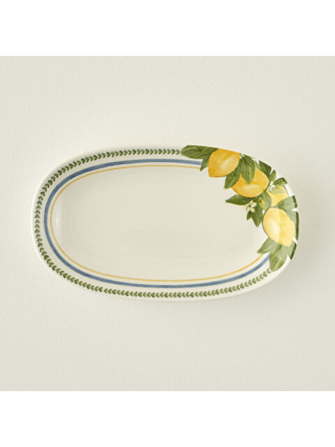 Bella Maison Limonlu Porselen Sunum Tabağı (24 cm) - S000378639-23173