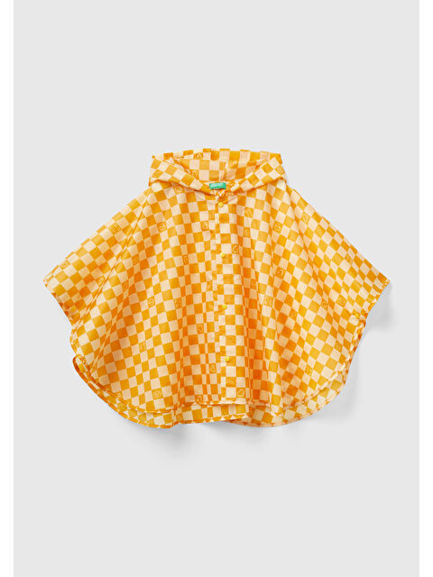 United Colors Of Benetton Erkek Çocuk Siyah Beyaz Panço - S000298503-37246