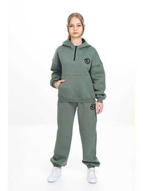 Toontoykids Kız Çocuk Kapüşonlu Eşofman Takım - S000359699-18194