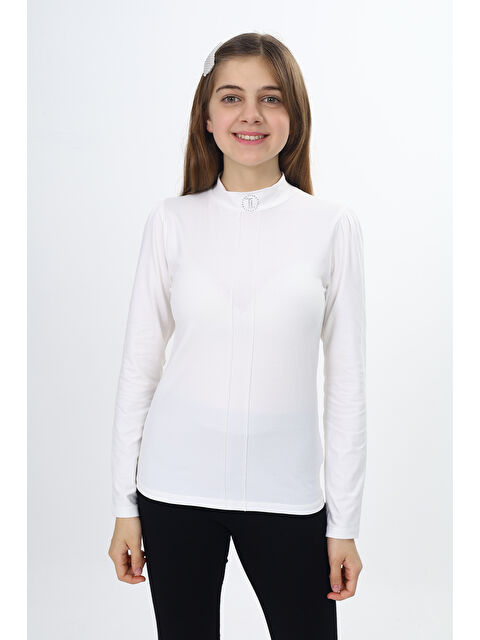 Toontoykids Kız Çocuk Okul Tişört - S000359764-19965