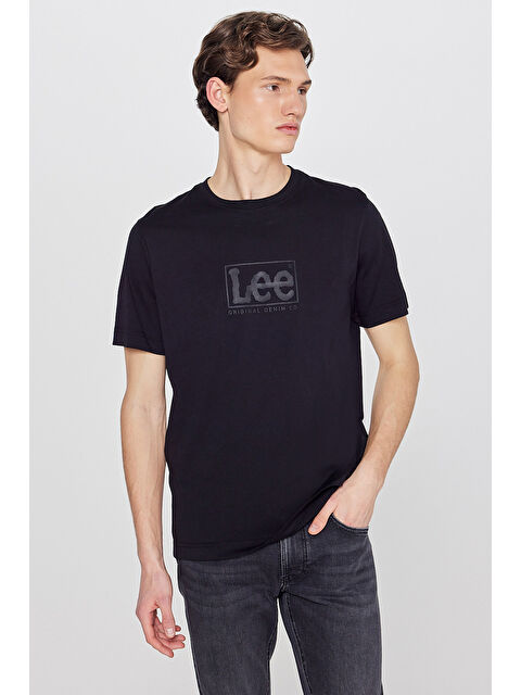 Lee %100 Pamuk Regular Fit Normal Kesim Logo Detaylı Tişört - S000531951-19351