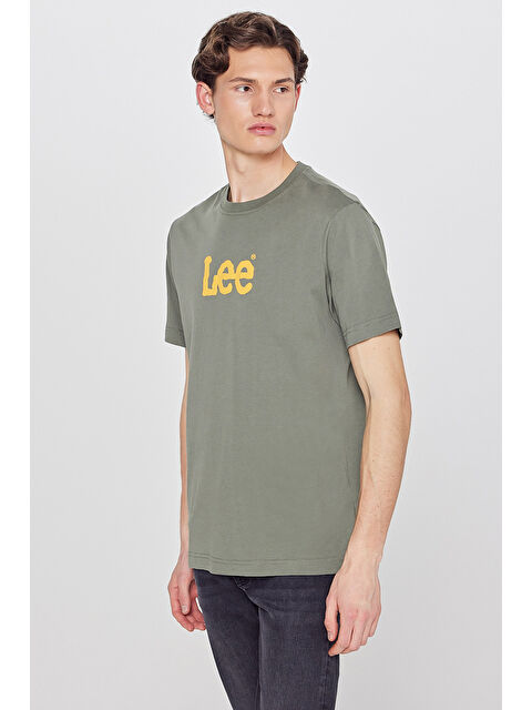 Lee %100 Pamuk Regular Fit Normal Kesim Logo Detaylı Tişört - S000531950-18547