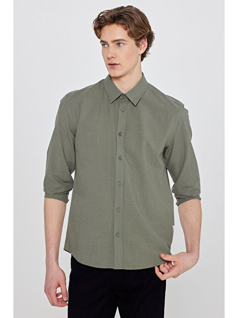 Wrangler %100 Pamuk Regular Fit Normal Kesim Cepli Gömlek - S000531956-18547