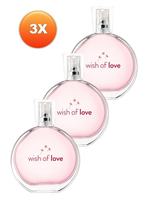 AVON Wish Of Love Kadın Parfüm Edt 50 Ml. Üçlü Set - S000188176-10231
