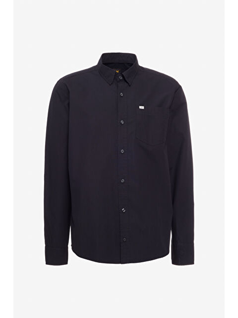 Lee Regular Fit Normal Kesim %100 Pamuk Siyah Gömlek - S000470391-19351