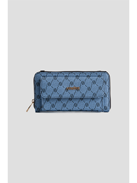 ARMİNE El Çantası Noktalı 25Yd7268 Mavi