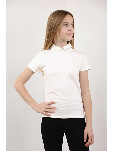 Toontoykids Kız Çocuk Okul Tişört - S000374503-19965