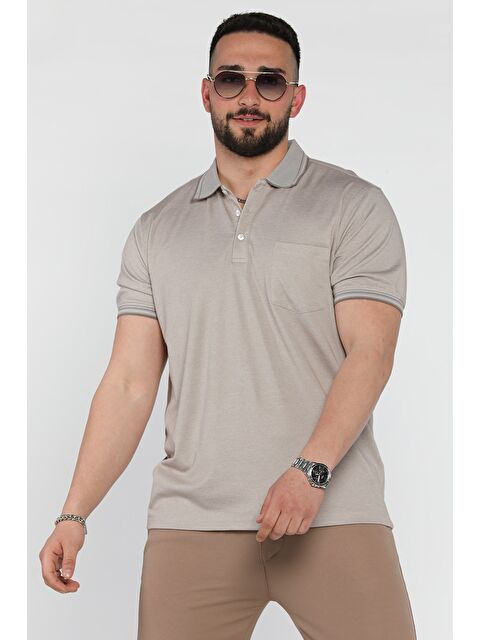 Mishar İtalia Yarım Düğmeli Polo Yaka Cepli Erkek Tişört - S000372948-19928