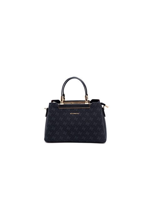 Silver Polo Kadın Omuz Çantası 913-46110 SILVER POLO BAYAN ÇANTASI M178 SİYAH-MAT SİYAH - S000507464-19351