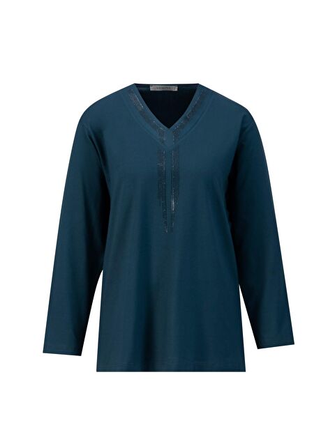 ARMİNE Penye 24Yd9012 Petrol - S000352798-18194