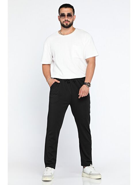 Mishar İtalia Erkek Bel Lastikli Bağcıklı Jogger Pantolon - S000300821-19351