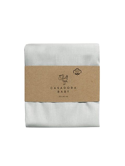 Casadora Baby Organik %100 Pamuk Ranforce 35x45cm Yastık Kılıfı – Gri - S000227340-17308