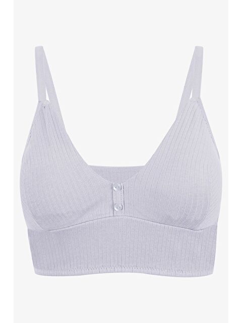 Koza İç Giyim Kadın Fitilli Düğme Detaylı Büstiyer - S000290859-19965