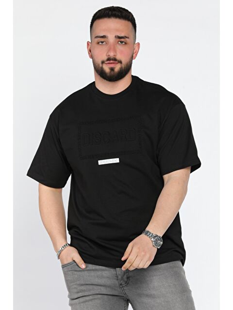 Mishar İtalia Erkek Yazı Baskılı  Tişört - S000372958-19351