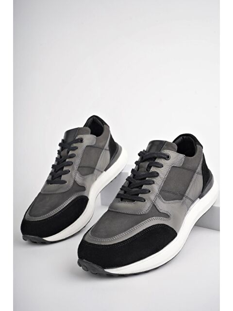 Muggo MERTENS Hakiki Deri Bağcıklı  Erkek Sneaker - S000280354-20600