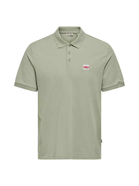 Only&Sons Onsdawson Pamuklu Regular Fit Düğmeli Polo Yaka T Shirt 22036883 - S000531977-29488