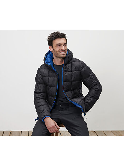 Tchibo Erkek Kapitone Ceket, Siyah - S000486009-19351