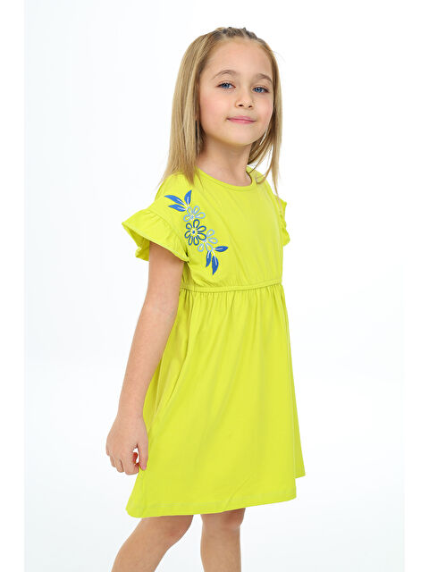 Toontoykids Kız Çocuk Nakışlı Elbise - S000271210-29488