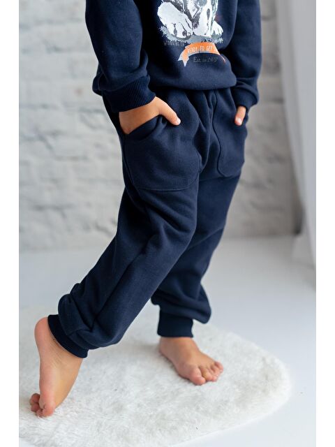 ZEYLAND Unisex Çocuk Cepli Eşofman Altı - S000316502-21164