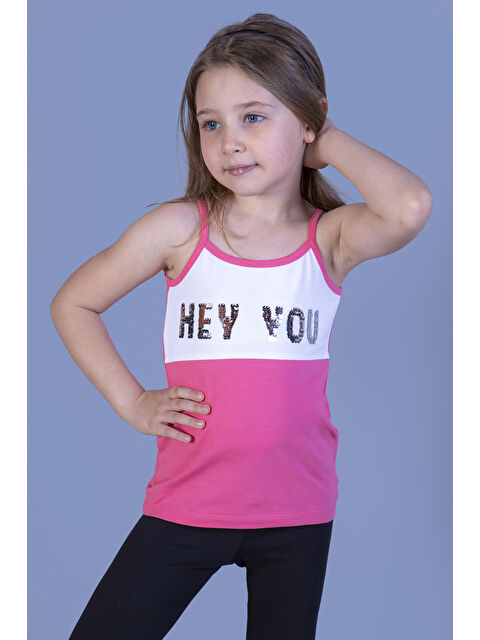 Toontoykids Kız Çocuk Çevirmeli Pullu Atlet - S000254917-18686