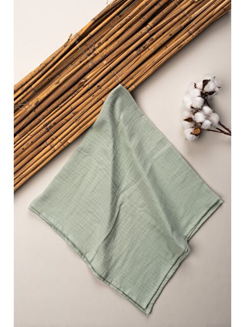 Mai Perla 4 Kat Müslin Organik Pamuk 90x90 Naturel Bebek Çocuk Battaniye - S000378684-18194