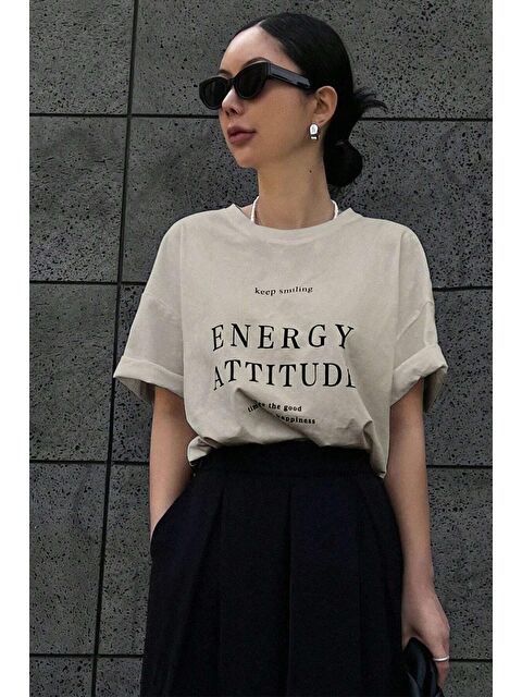 uyguntarz Energy Baskılı Tasarım Tshirt - S000240303-19928