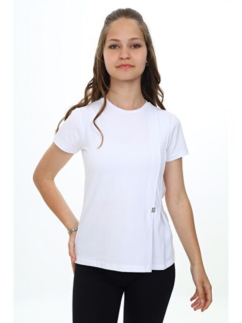 Toontoykids Kız Çocuk Okul Tişört - S000374510-20063