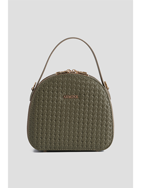 ARMİNE Çanta Örgü 25Yd7408 Haki