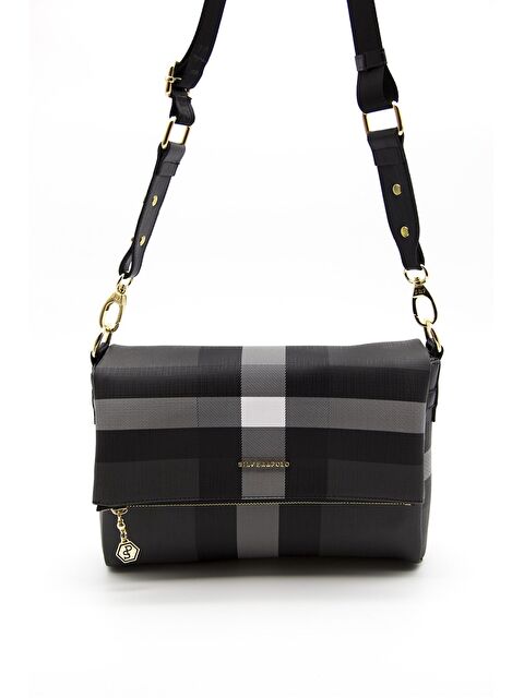 Silver Polo Kadın 963-35911 SILVER POLO ÇAPRAZ ÇANTA MK129 SİYAH-MAT SİYAH - S000507480-19351