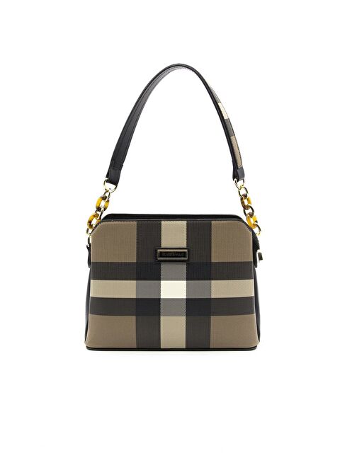 Silver Polo Kadın 937-35935 SILVER POLO OMUZ ÇANTASI MK80 KAHVE-MAT SİYAH - S000507484-19413