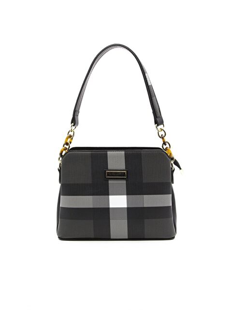 Silver Polo Kadın 937-35936 SILVER POLO OMUZ ÇANTASI MK129 SİYAH-MAT SİYAH - S000507512-19351