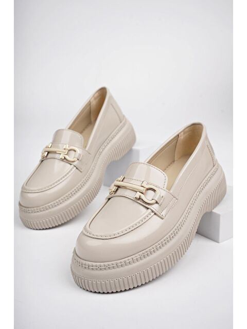Muggo PEGULA Kadın Loafer Kalın Taban Günlük Rahat Ayakkabı - S000275032-25638