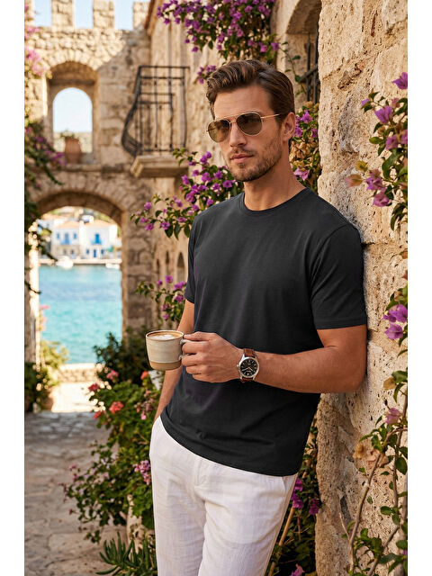 Buratti Regular Fit Bisiklet Yaka T Shirt 5902985 - S000531001-29666