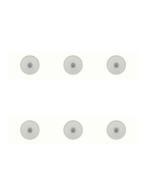 PORLAND Arabesque Desen Düz Tabak 21cm 6'lı 04ALM005997 - S000225979-37243