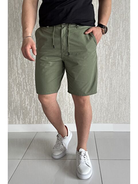 Mishar İtalia Bel Bağcıklı Fermuarlı Erkek Şort - S000372985-18547