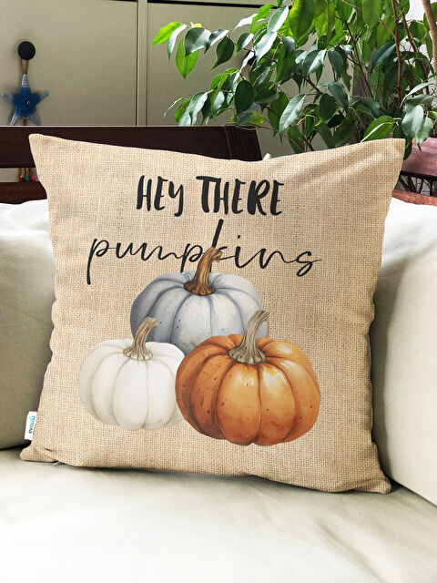 Evmila Sonbahar Desenli Kırlent Kılıfı - S000443215-23173